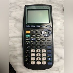 Texas Instruments TI-83 Plus Calculator (Batteries included, Marks and Scuffs)